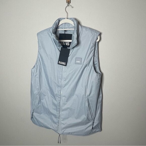 Rains sky blue NWT Fuse Vest Small - Picture 5 of 5